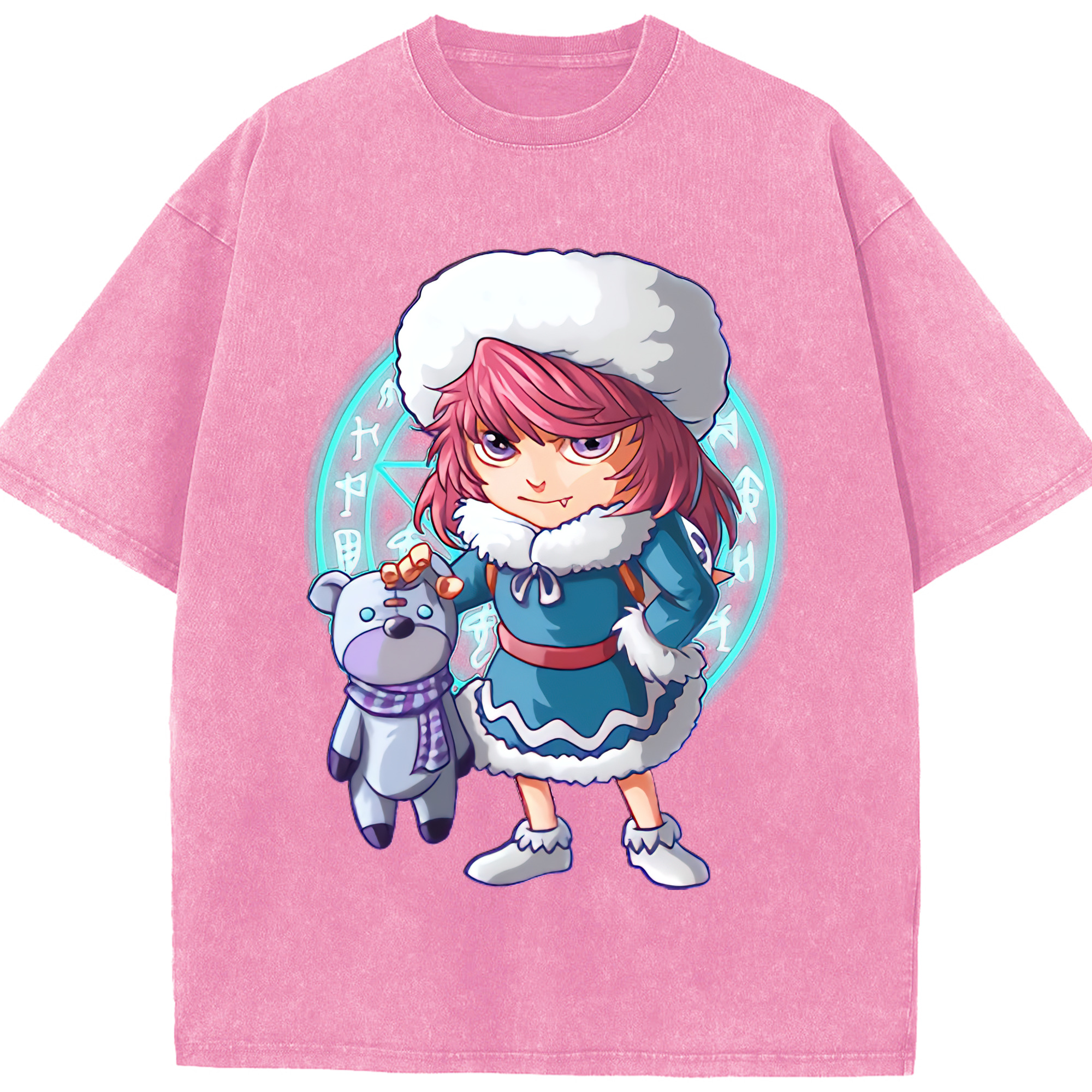 リーグ・オブ・レジェンド League of Legends LOL 綿100% ヴィンテージ風 半袖Tシャツ（フロントプリント）